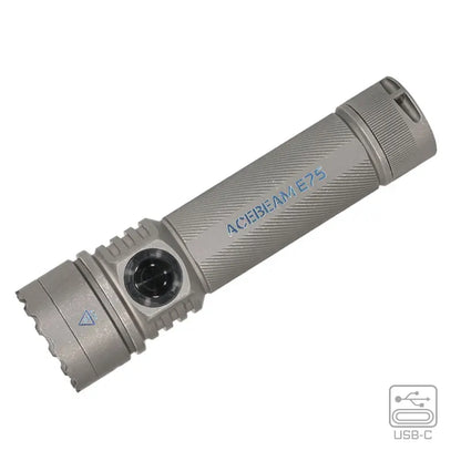 Quad Core LED Flashlight 4500LM USB-C Titanium