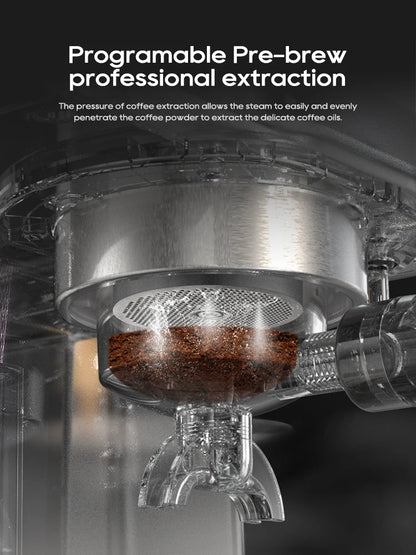 20 Bar Semi Automatic Espresso Coffee Machine 58mm Portafilter
