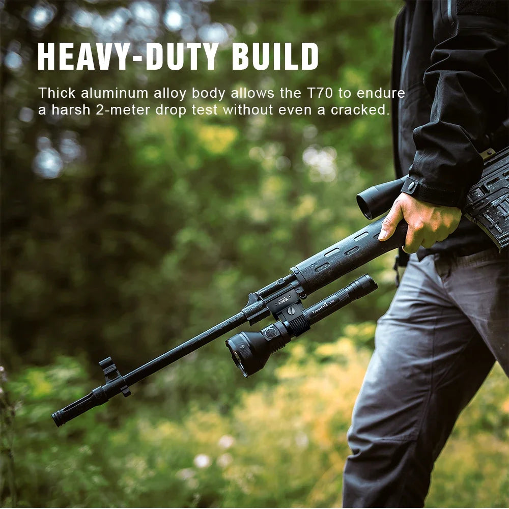 Rechargeable LED Hunting Torch with Battery 2300 Lumen