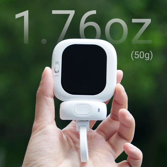 Mini Magnetic Selfie Monitor with AMOLED Screen and Remote