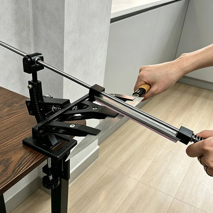 Professional Knife Sharpening System with Fine Angle Adjustment