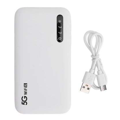5G Portable WiFi 6 Router 6100mAh for Seamless Connectivity