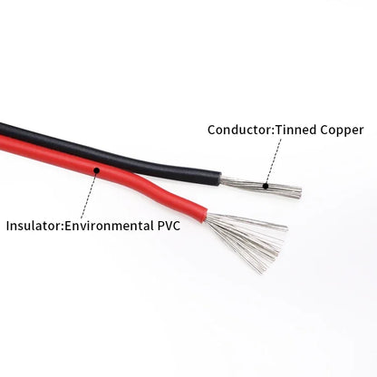 Heavy Duty 2 Pin Electrical Wire PVC Insulated Extension Cable