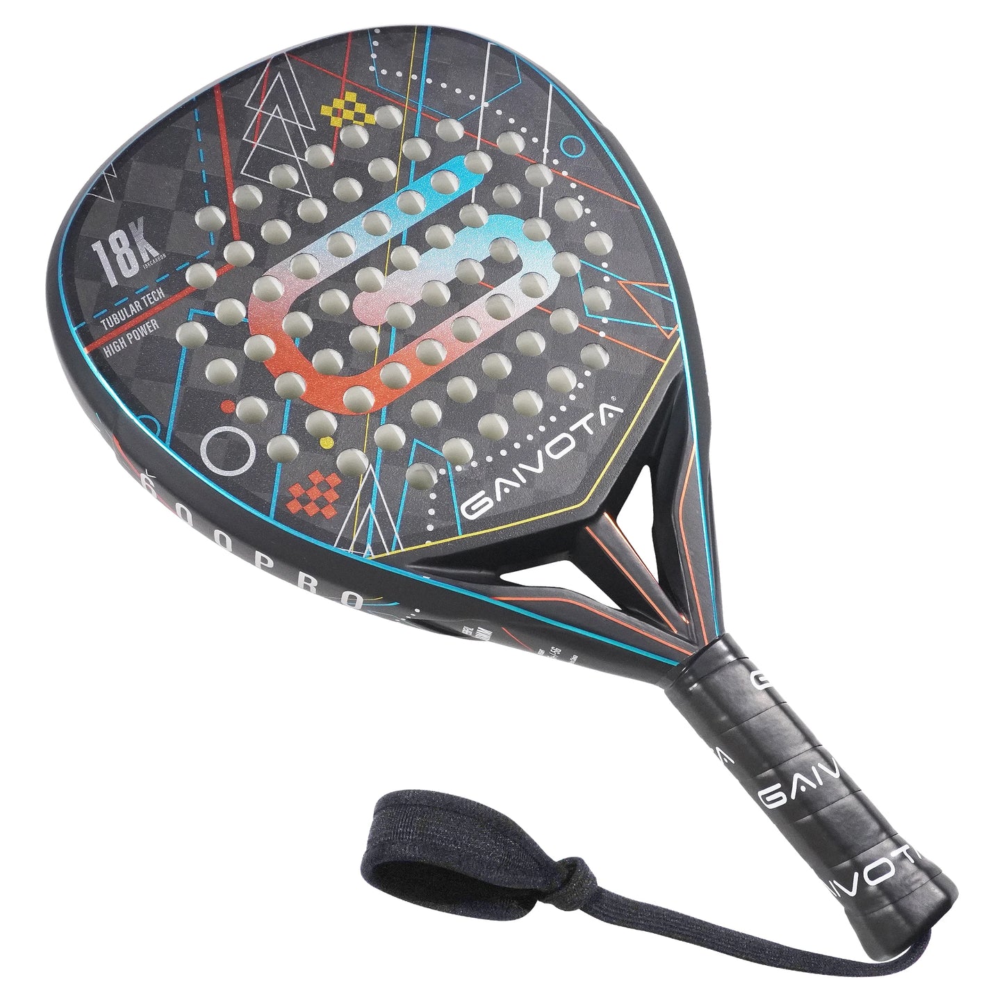 High-Performance Padel Racket with Memory Foam Core