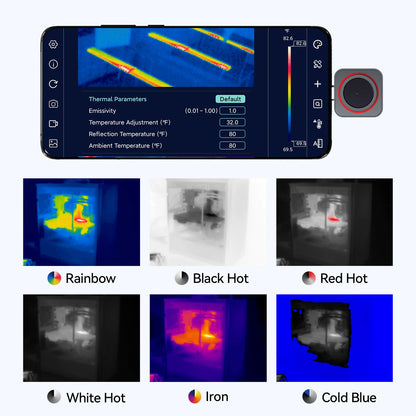 Portable Thermal Camera 160x120 for Electronics Maintenance