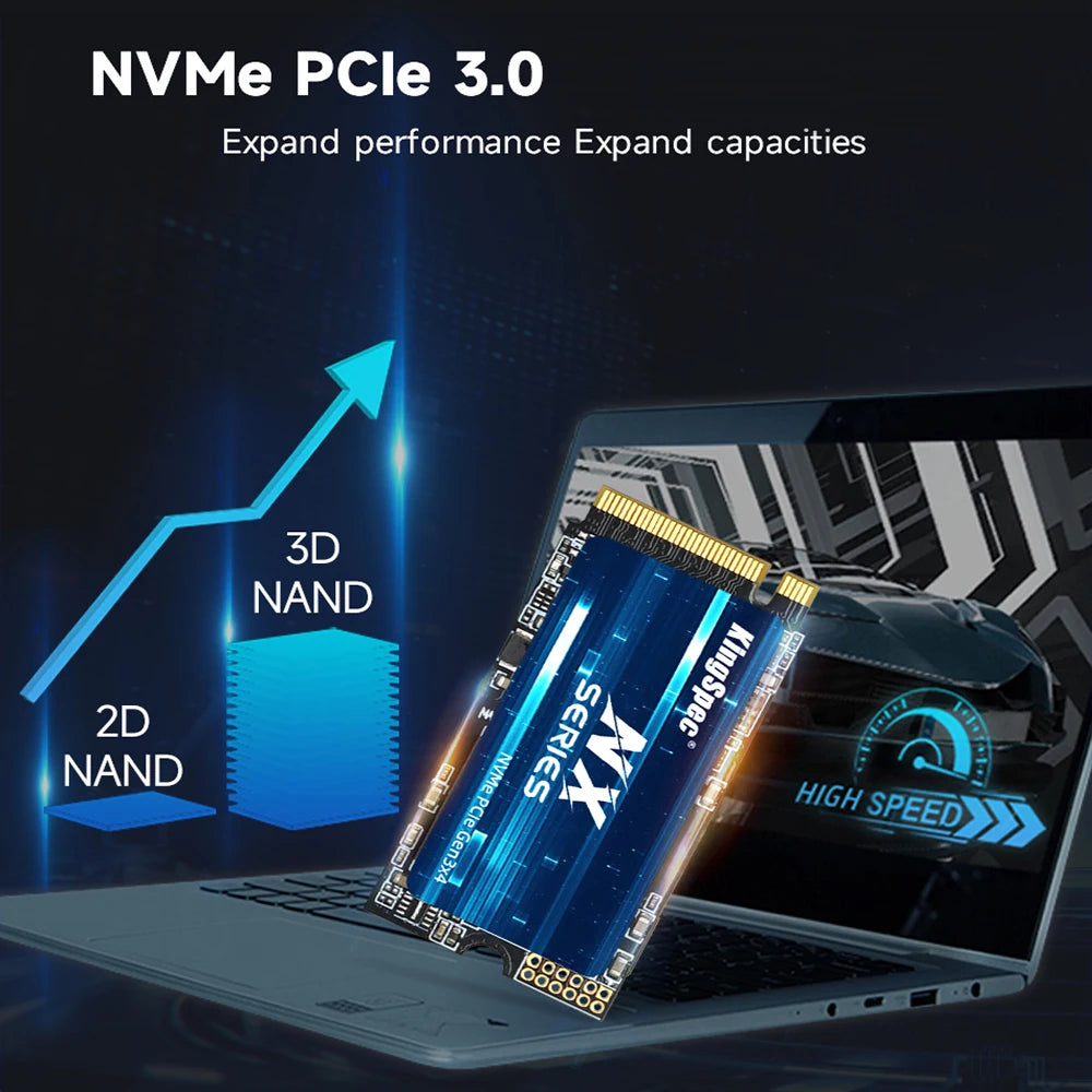 512GB M.2 2242 NVMe PCIe 3.0 x4 Internal SSD