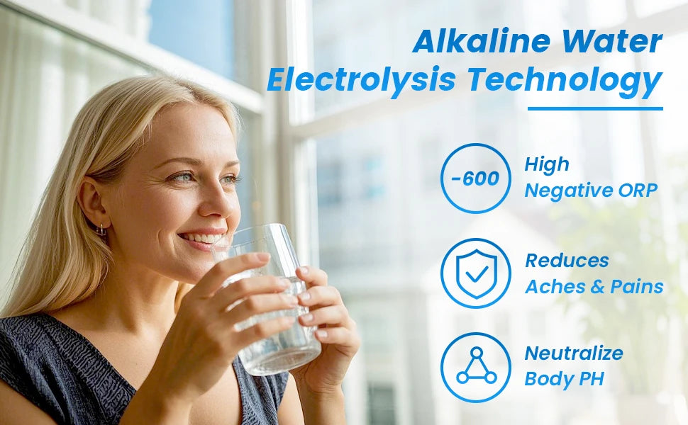Alkaline Water Ionizer Machine with 11 Platinum Plates