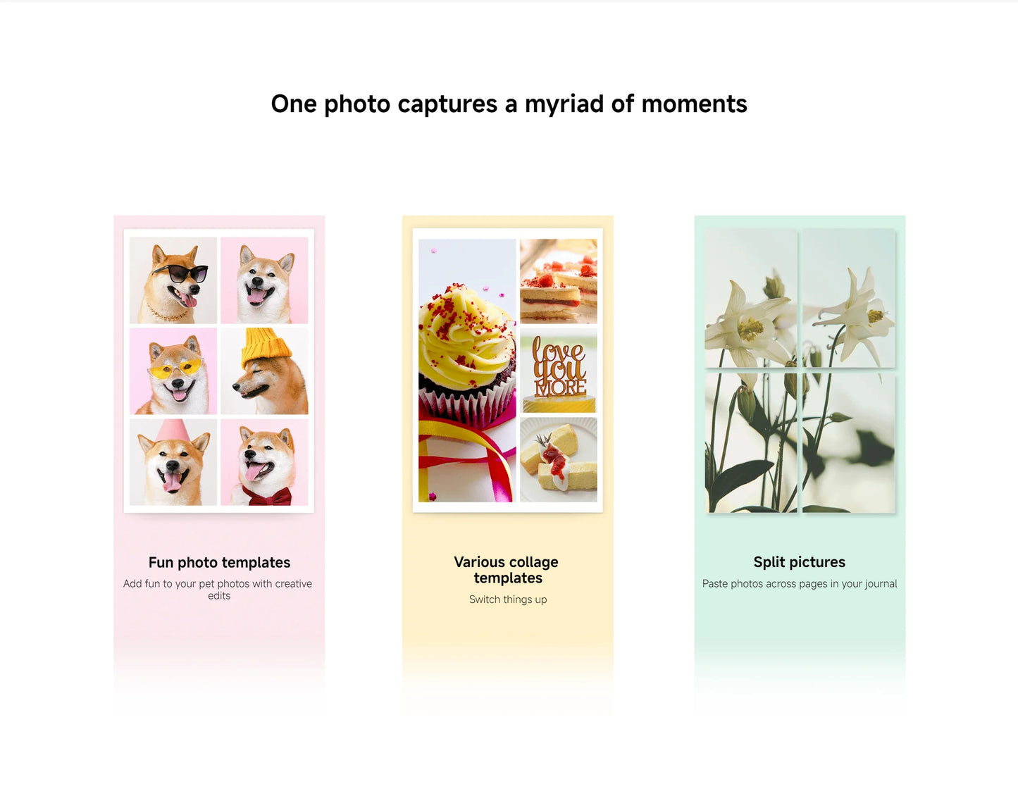 Portable Wireless Photo Printer 1S Bluetooth, ZINK Inkless