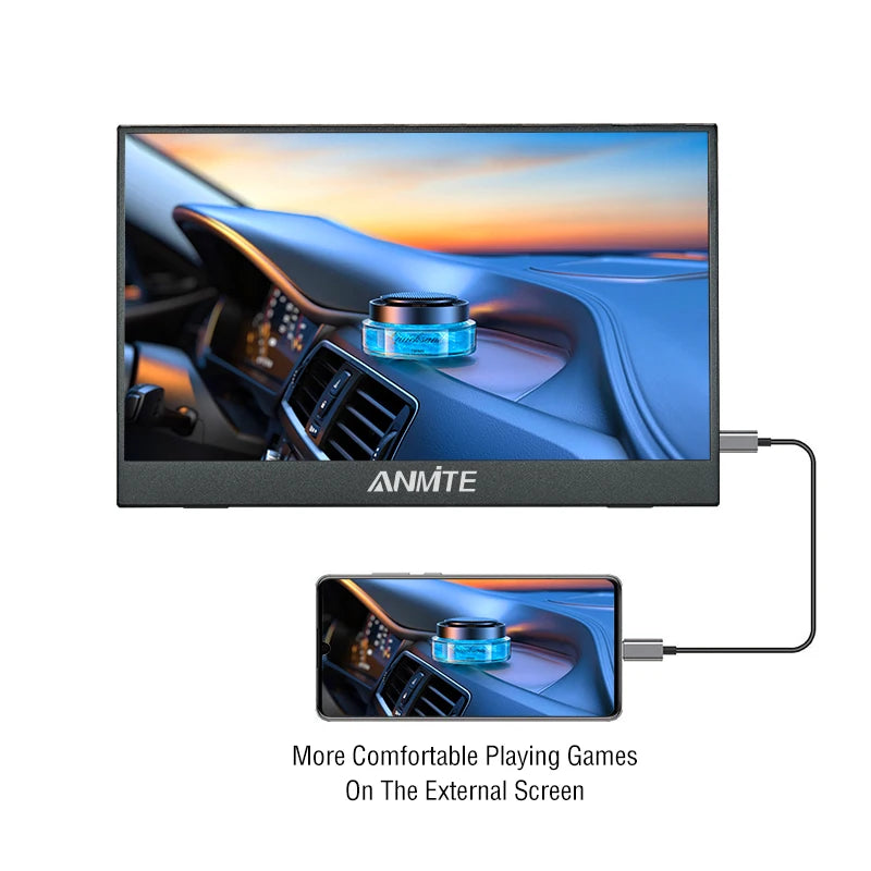 14 inch Portable Touchscreen Monitor for Laptop PS5 Switch