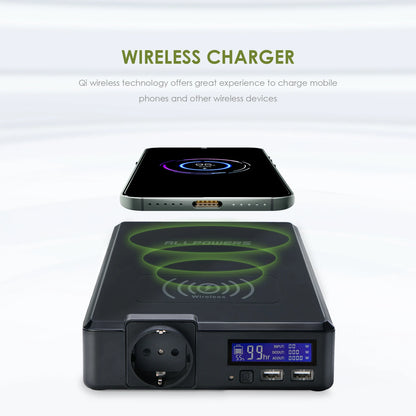 Portable 200W Solar Powerbank Emergency Power Supply