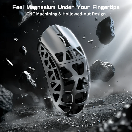 Magnesium Alloy Gaming Mouse 8K SUPERLIGHT Grey
