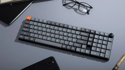 Ultra Slim Wireless Mechanical Keyboard with PBT Keycaps