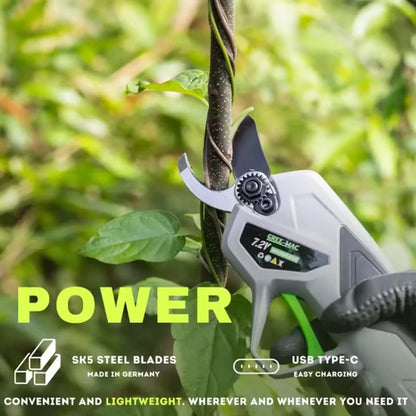 Battery Powered Garden Pruning Scissors for Tree Trimming