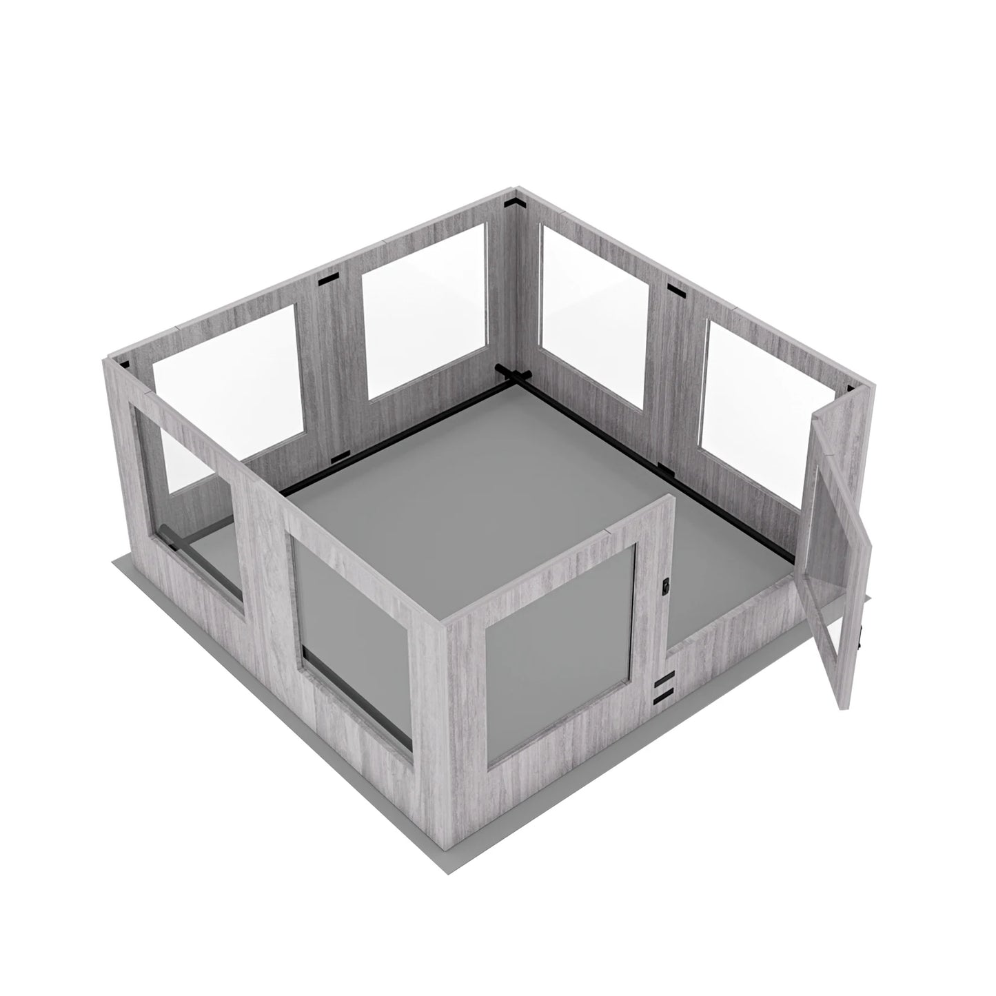 8-Panel Indoor Dog Puppies Playpen with Waterproof Pad