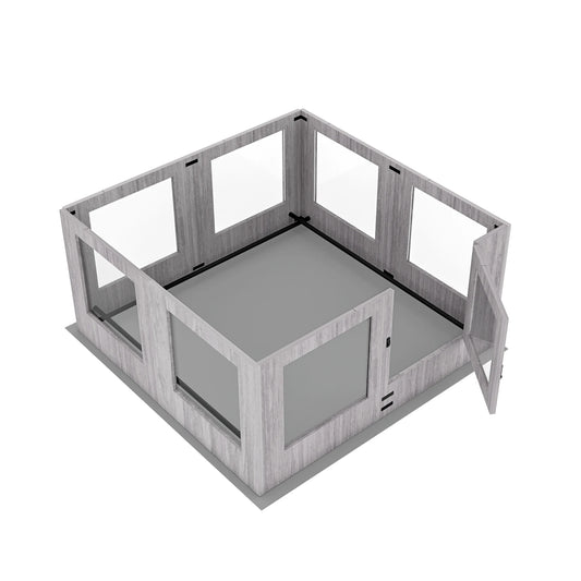 8-Panel Indoor Dog Puppies Playpen with Waterproof Pad
