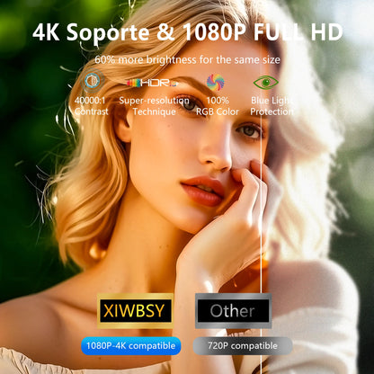 Smart 4K Projector 64G Android with Auto Focus