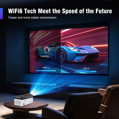 4K Ultra Short Throw Projector with 900ANSI and WiFi6