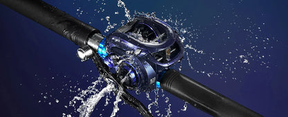 Aluminum Baitcaster Fishing Reel 17kg Drag Freshwater Saltwater