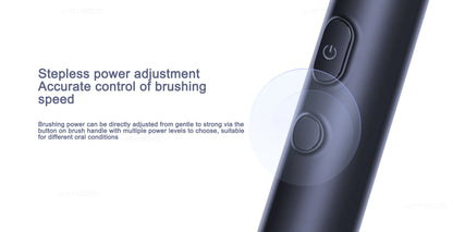XIAOMI T700 Ultrasonic Electric Toothbrush with 2 Brush Attachments