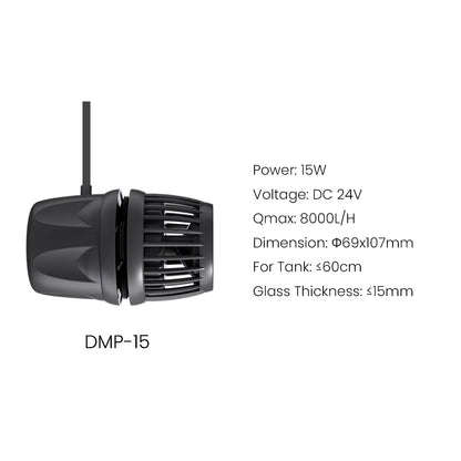 15W Smart Aquarium Wavemaker Pump with App Control