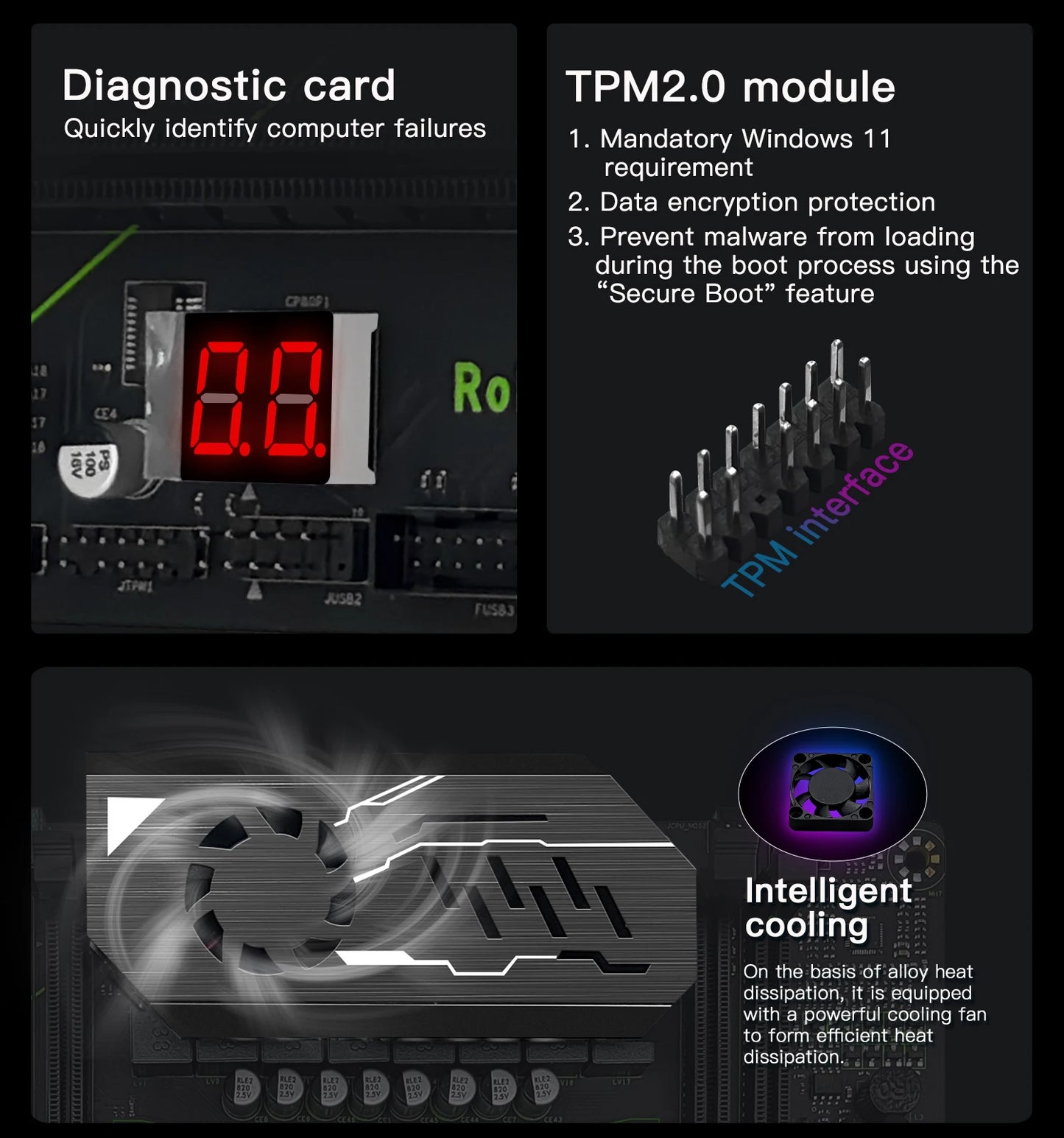 X99 Desktop Motherboard with TPM Two Point Zero Support
