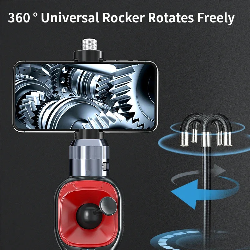 6.2mm Articulating Endoscope Camera with 6 LED Lights