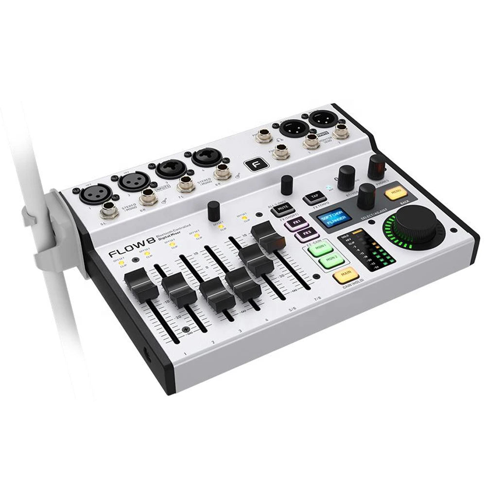 Digital Mixer with 48V Phantom Power & Bluetooth