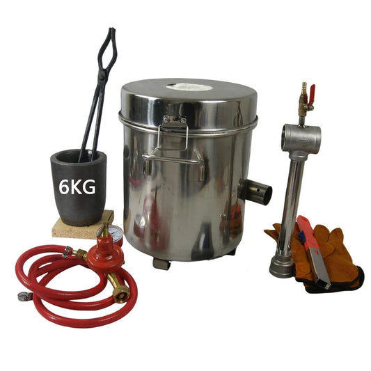 Portable 6kg Gas Furnace for Metal Casting