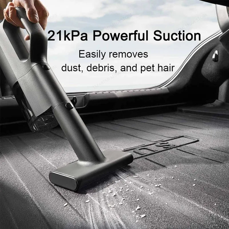 XIAOMI Cordless Car Vacuum Cleaner with 21kPa Suction Power