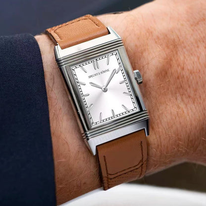 V3 White Men’s Watch Slim Quartz Stainless Steel