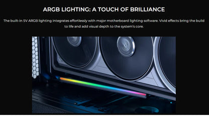 Vertical GPU Bracket 4-Slot with PCIe 5.0 Cable