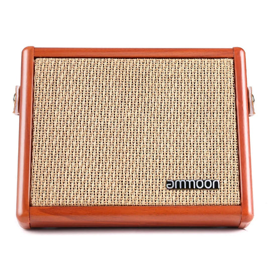 Rechargeable Guitar Amp Speaker with Bass Treble Reverb Control