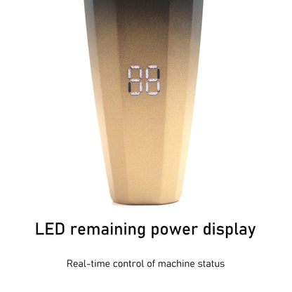 Cordless Hair Cutting Machine 9000RPM with Golden Edition Blades