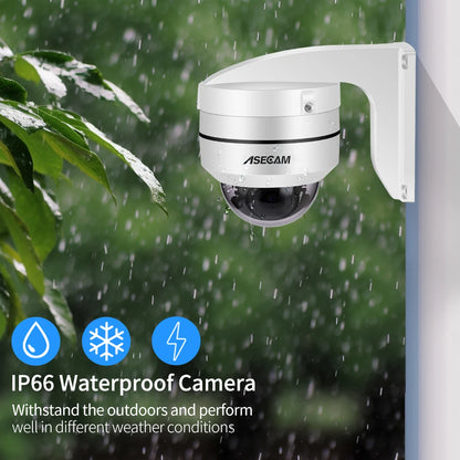 Smart 8MP PTZ Security Camera with Auto Tracking