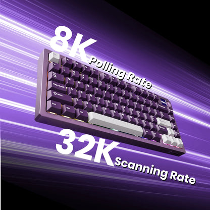 75% RGB Gaming Keyboard 8K Rapid Trigger Display