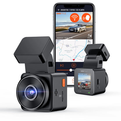 1080P Dashcam with 24H Parking and App Control