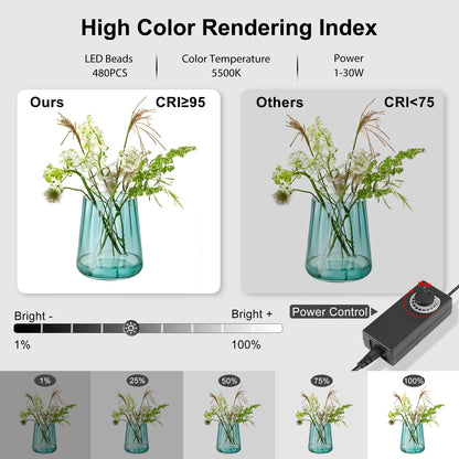 Portable 40cm Photography Light Box with 4 Backdrops