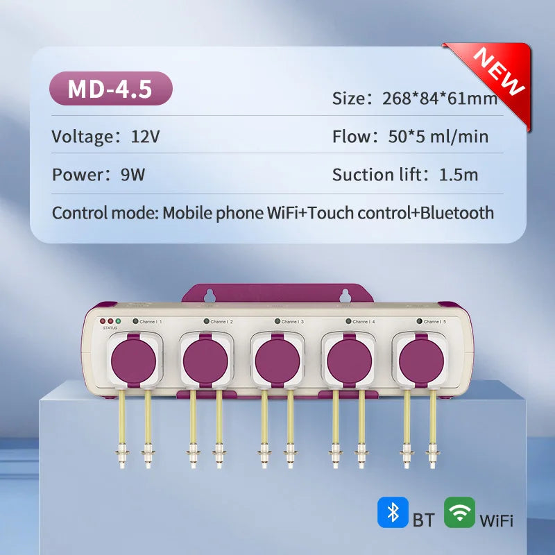 Automatic Marine Aquarium Dosing Pump MD-4.5 WiFi