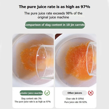 Portable Mini Slow Juicer for Fruit and Vegetable Juicing