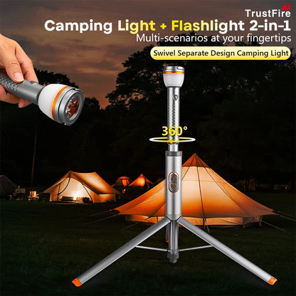 Retractable Telescopic Camping Lantern with Remote Control