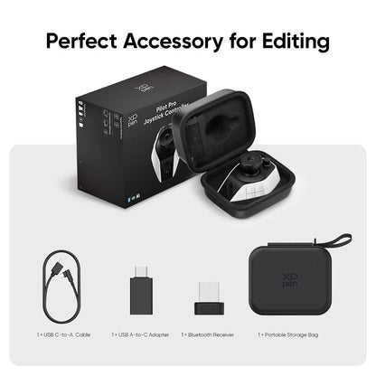 Customisable Editing Console with All-Way Joystick for Vlog Editing