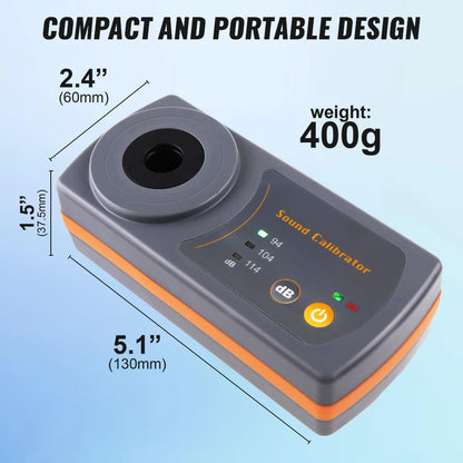 High-Accuracy 114dB/94dB Sound Level Calibrator