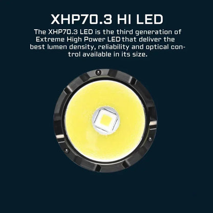 4900LM Long Range Dual Switch Flashlight