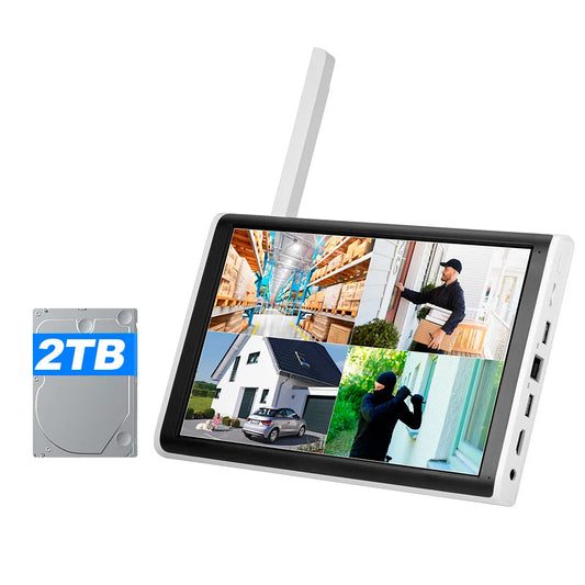 8CH Wireless NVR Security System 2TB HDD