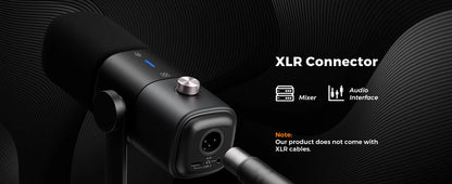 Professional USB XLR Mic Kit for Gaming and Podcasting