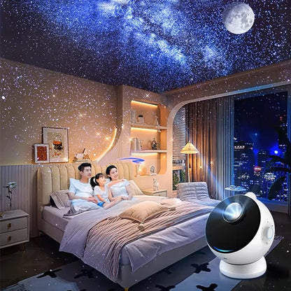12-in-1 Galaxy Projector Lamp with Music Player