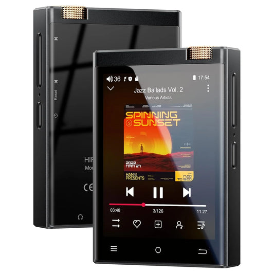 HiFi MP3 Player with Bluetooth WiFi and 64GB Card