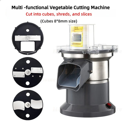 Heavy Duty 3in1 Food Cutter Slicer Dicer Machine