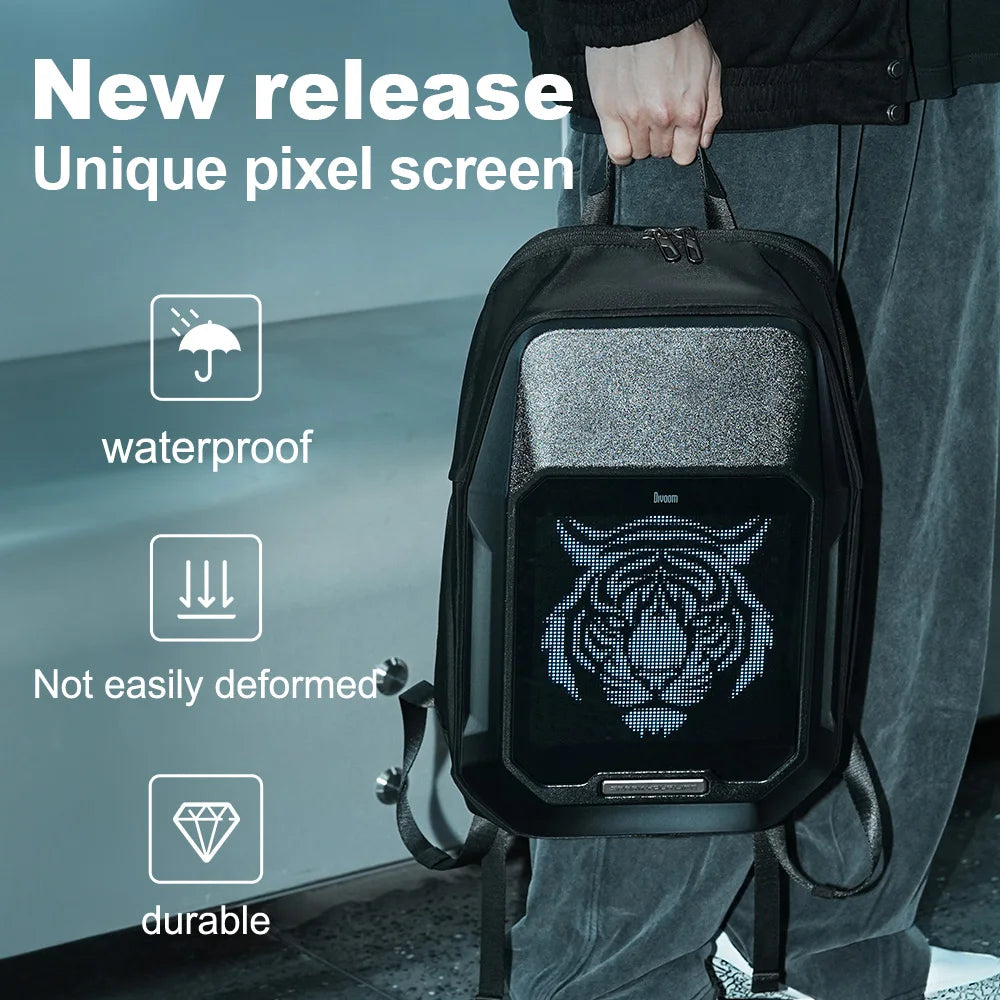 Cyberbag 64x64 Pixel LED Shoulder Bag for Men