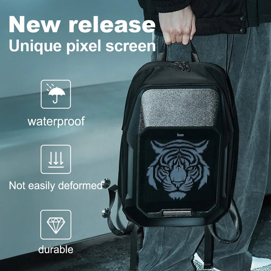 Cyberbag 64x64 Pixel LED Shoulder Bag for Men